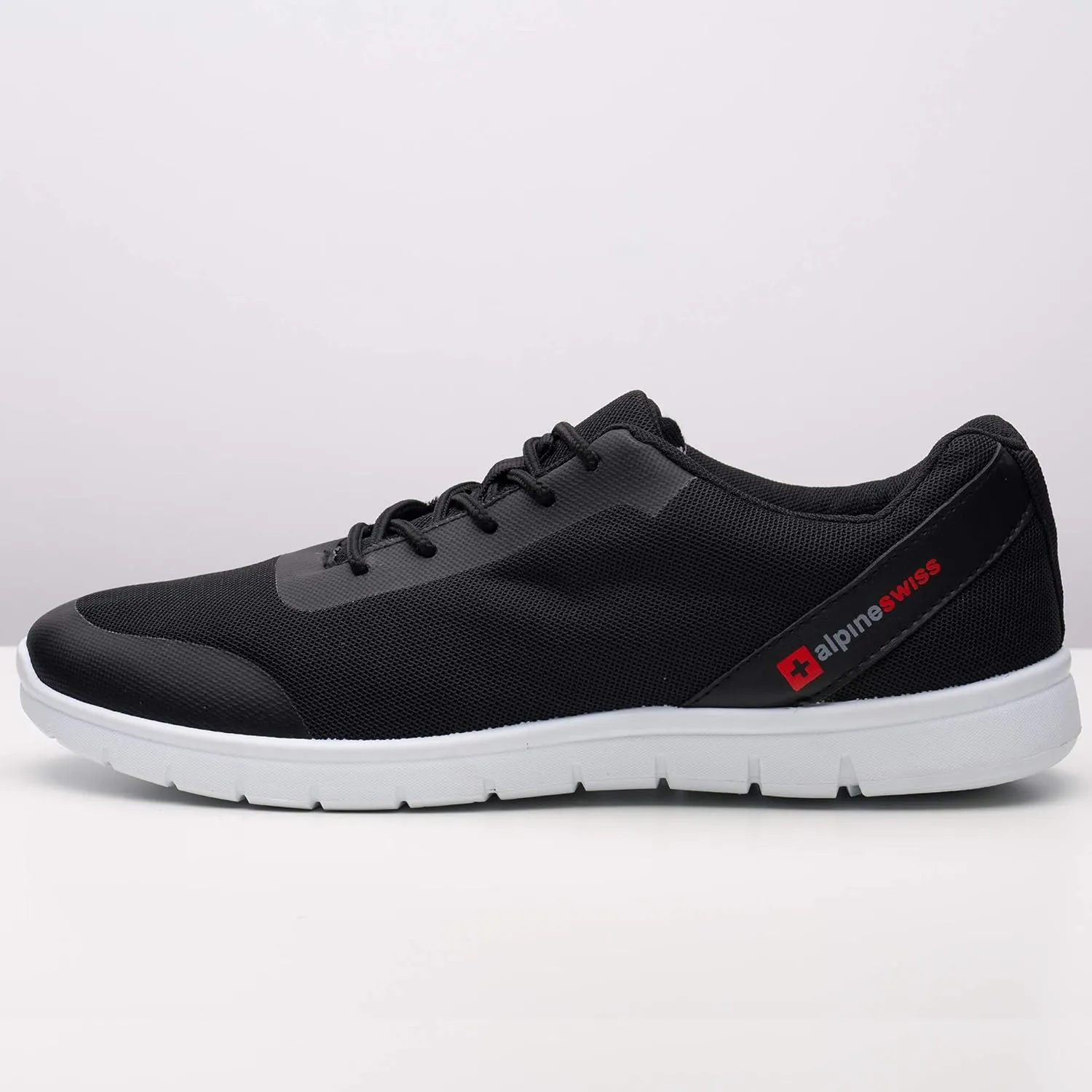 Alpine Swiss Lewis Mesh Sneakers Breathable Lightweight Fashion Trainers