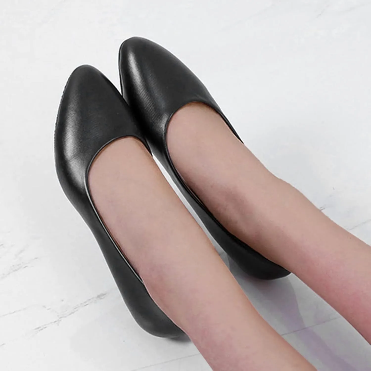AMDBEL Pumps for Women Dressy Comfortable, Women's Low Kitten Heel Pumps Classic Fashion Dress Pumps Heeled Shoes Office Work