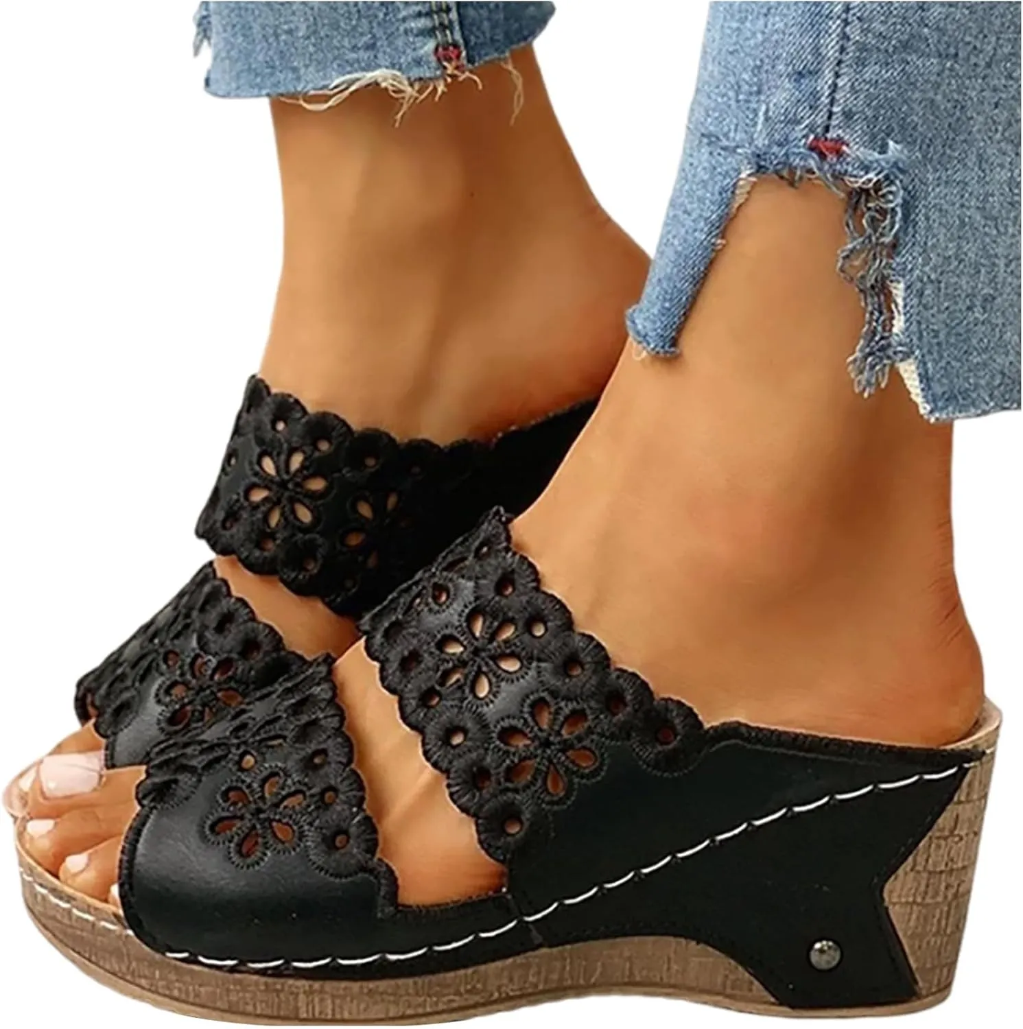barefoot orthopaedic shoes, breathable toe comfortable leisure mules, fashion, summer outdoor beach sandals, slippers
