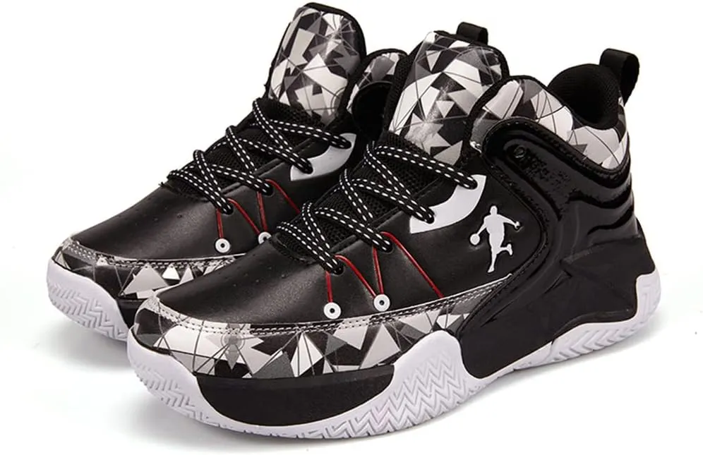 Basketball Shoe Kids' Sneakers Sports Breathable Lightweight Running Shoes for Kids Fashion Athletic Casual Shoes Walking Shoes