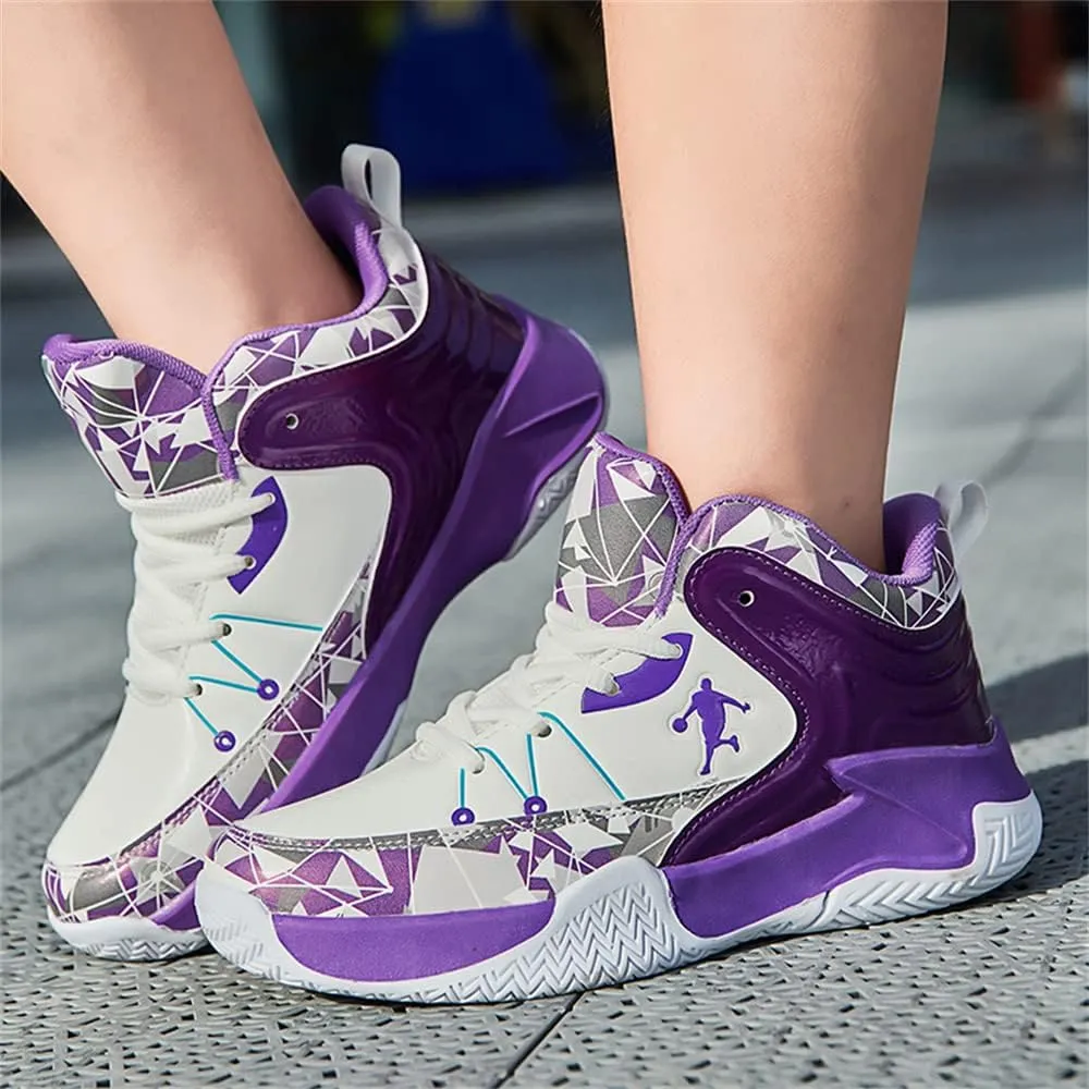 Basketball Shoe Kids' Sneakers Sports Breathable Lightweight Running Shoes for Kids Fashion Athletic Casual Shoes Walking Shoes