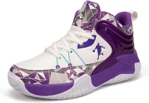 Basketball Shoe Kids' Sneakers Sports Breathable Lightweight Running Shoes for Kids Fashion Athletic Casual Shoes Walking Shoes