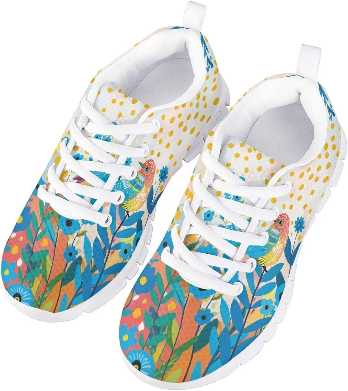 Biyejit Boys Girls Casual Shoes Kids Tennis Running Sports Lace Up Athletic Sneakers