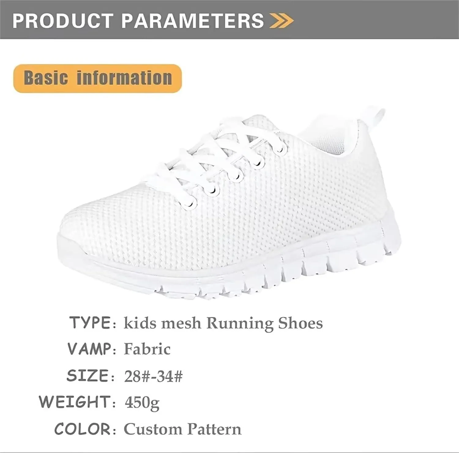 Biyejit Boys Girls Casual Shoes Kids Tennis Running Sports Lace Up Athletic Sneakers