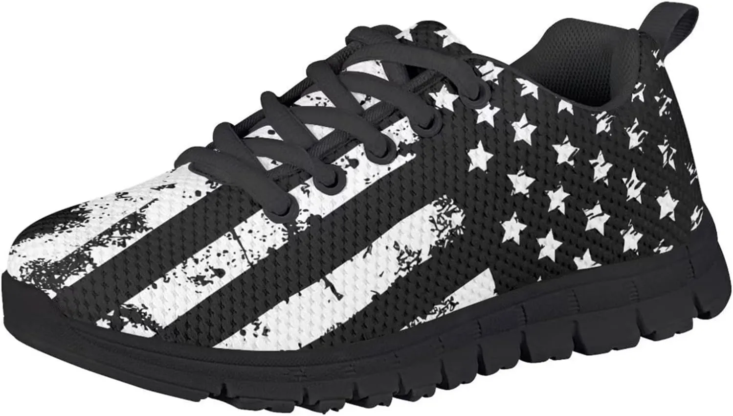 Biyejit Boys Girls Casual Shoes Kids Tennis Running Sports Lace Up Athletic Sneakers