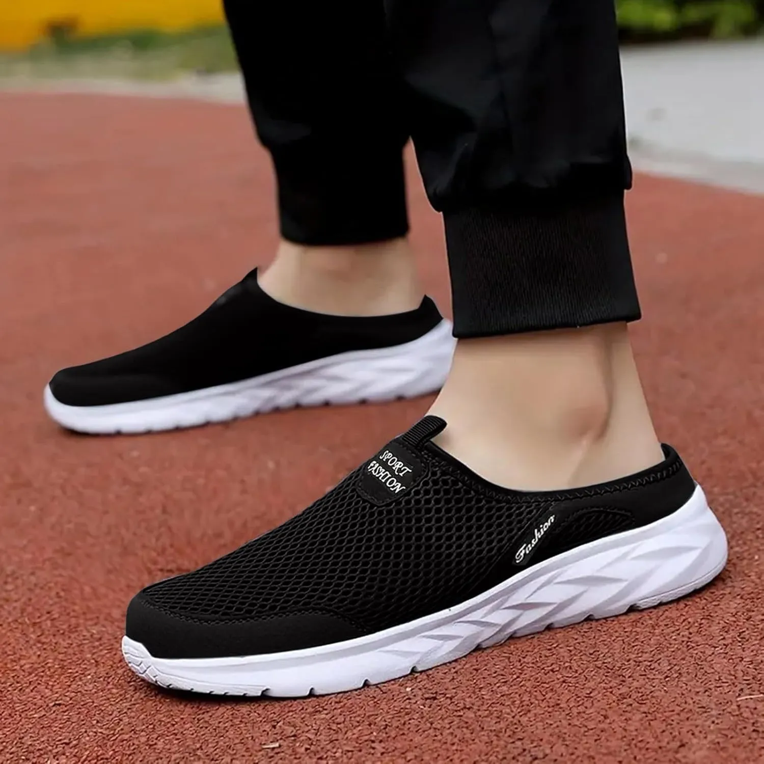 Breathable Dress Sneaker Men's Casual Breathable Slip On Sneakers