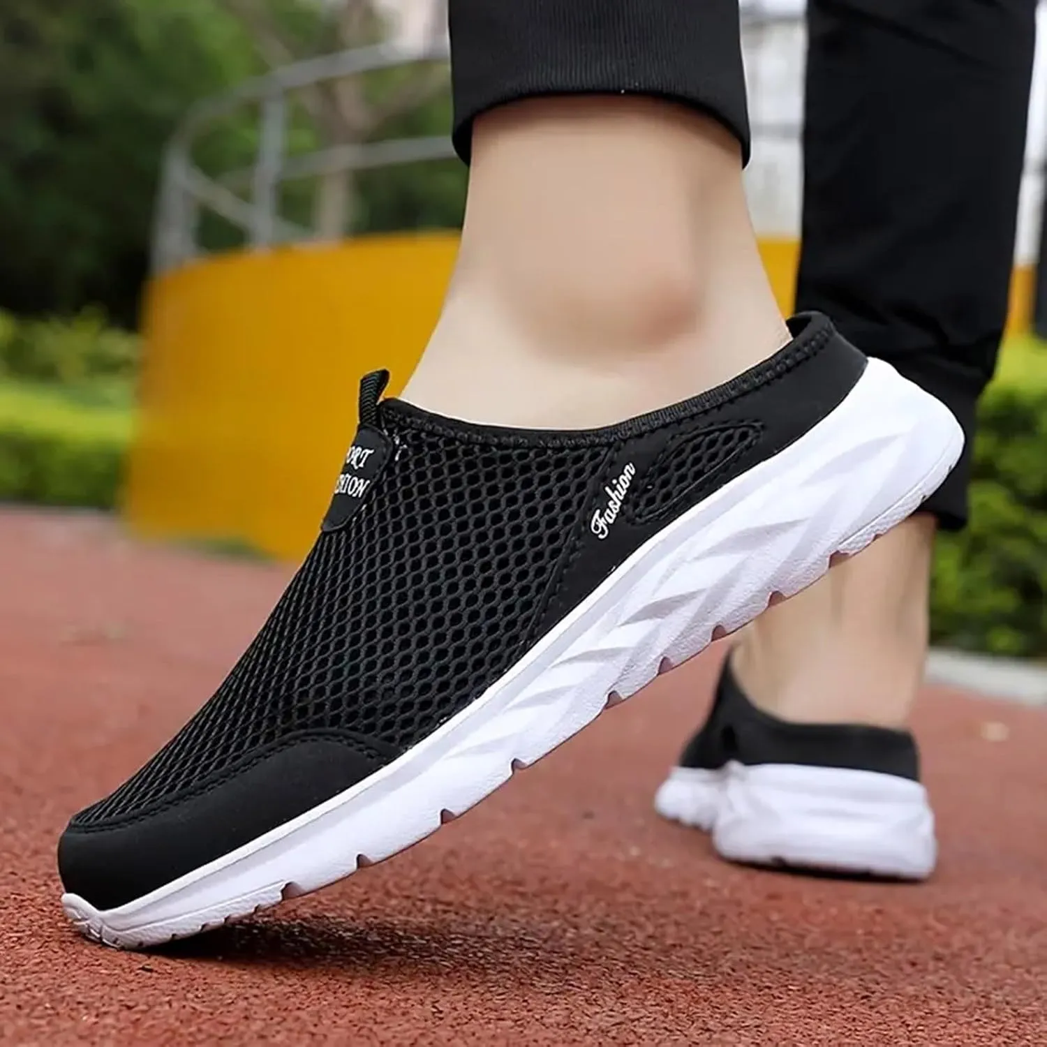 Breathable Dress Sneaker Men's Casual Breathable Slip On Sneakers