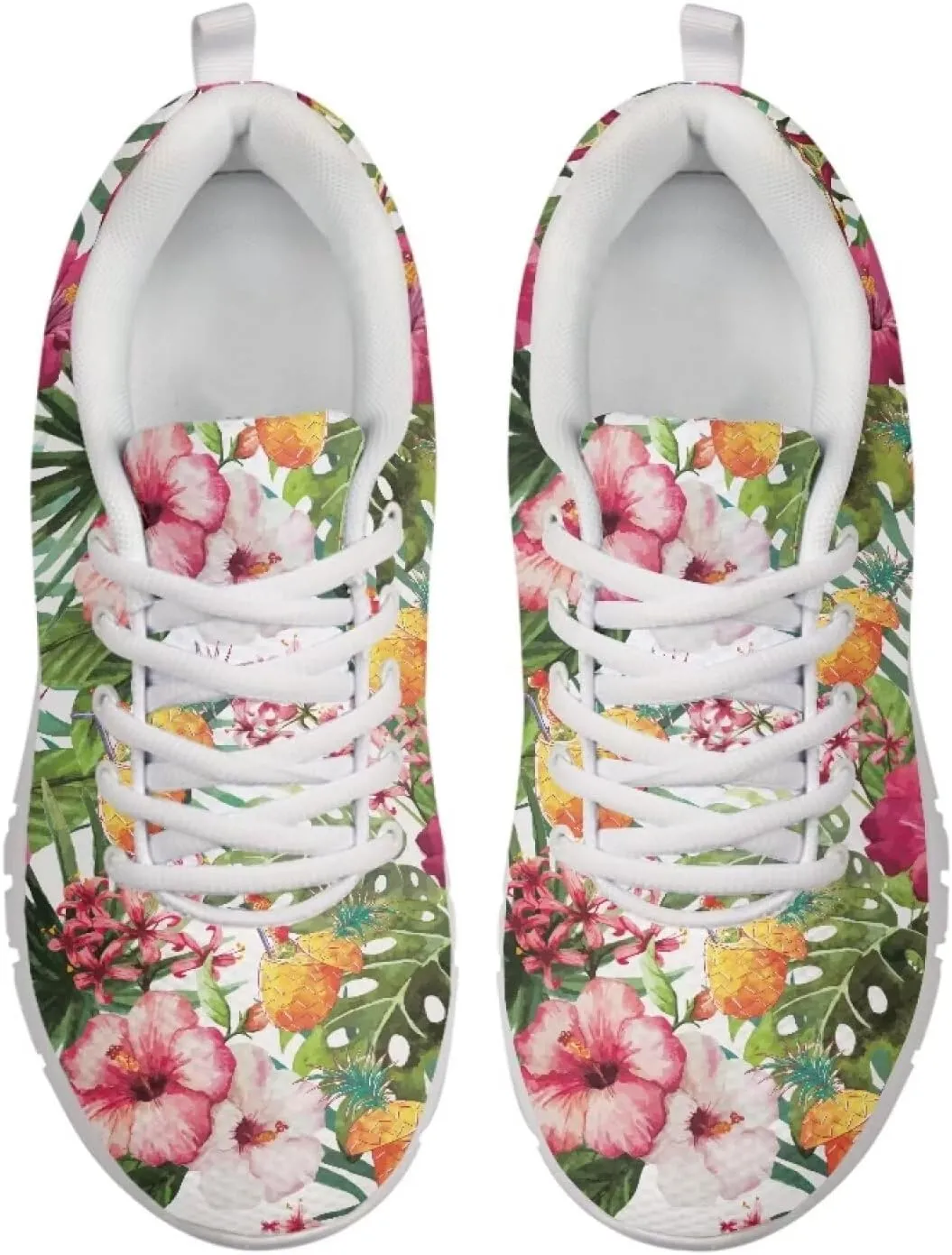 Casual Lace Up Sneakers for Women Sport Athletic Tennis Breathable Running Shoes