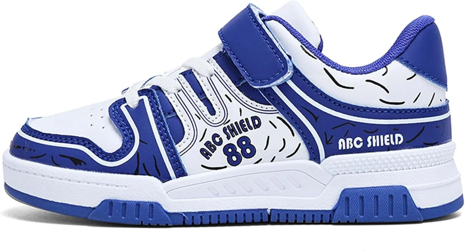 Children's Skateboarding Sneakers Boys Girls Fashion Sneakers Children's Casual Skateboarding Walking Shoes Street Personalized Skateboarding Shoes