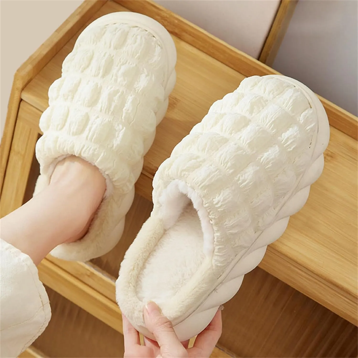 Couple House Slippers Slippers for Women for Winter Slippers for Women with Arch Support Hotel Slippers for Men Christmas Lights Outdoor Gifts for Him 2023