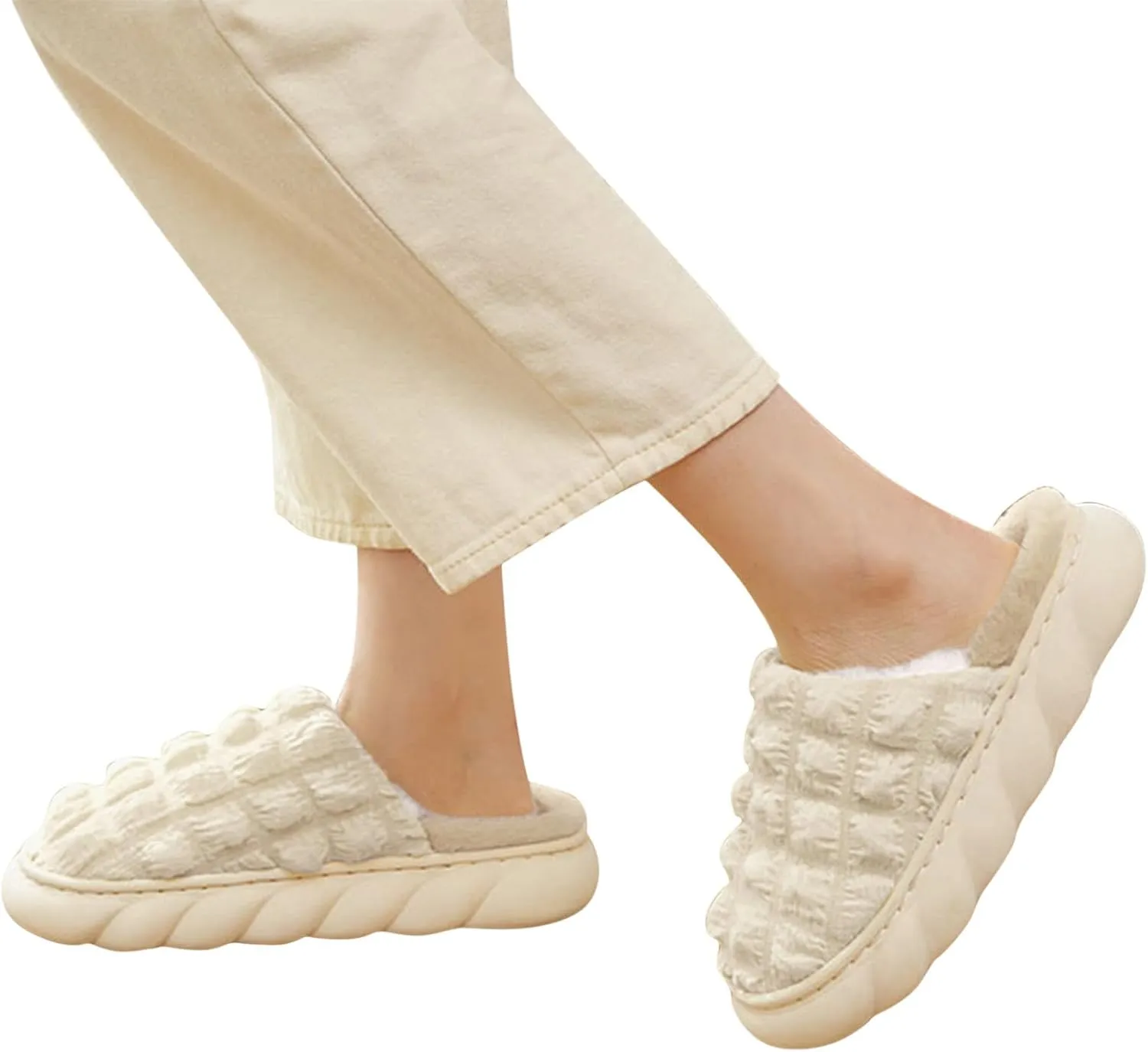 Couple House Slippers Slippers for Women for Winter Slippers for Women with Arch Support Hotel Slippers for Men Christmas Lights Outdoor Gifts for Him 2023