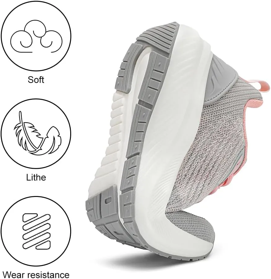Dannto Womens Breathable Running Shoes Lightweight Walking Sneakers Non-Slip Athletic Sports
