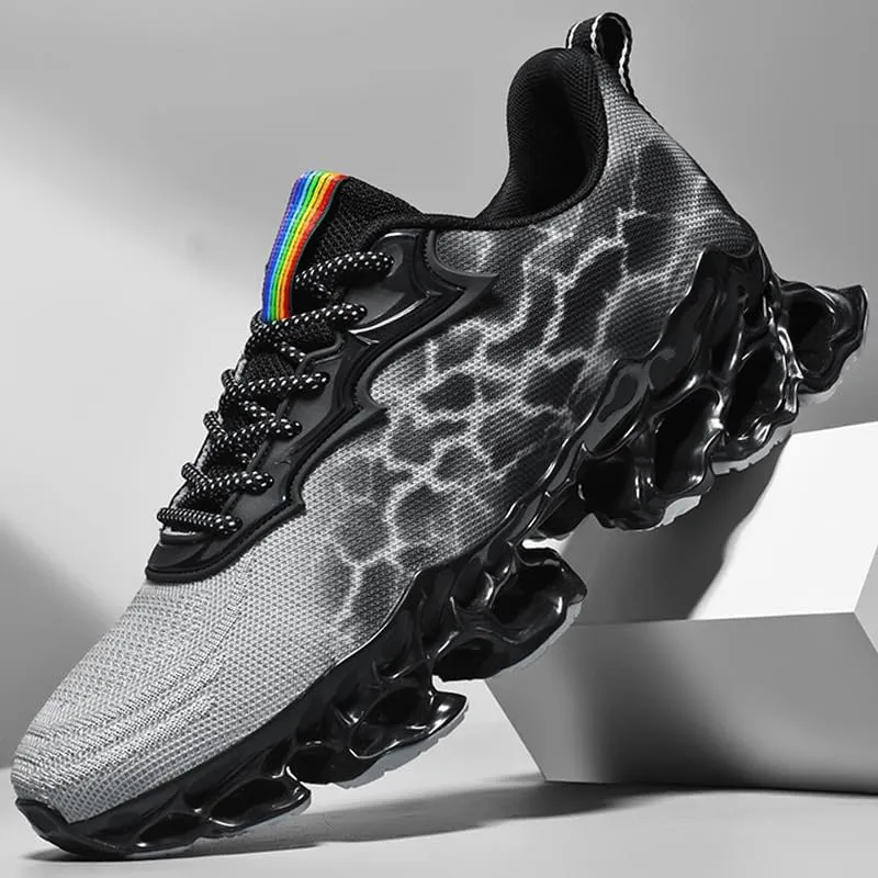 Fashion Sneakers for Men Tennis Running Shoes Mens Trail Running Men's Athletic Blade Shoe Sport Man Red Yellow Black Size