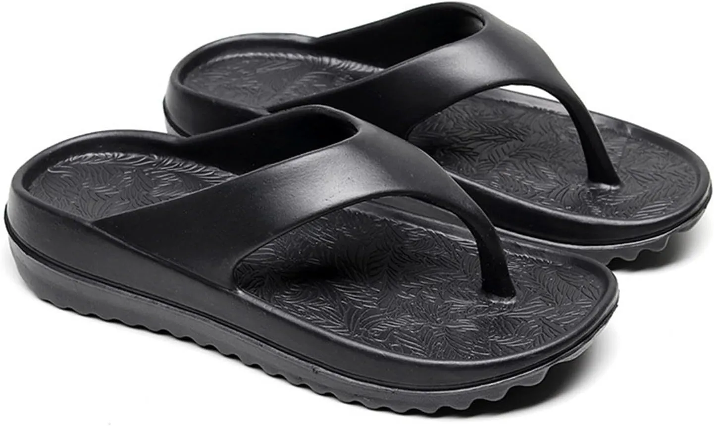 Flip Flops for Women Orthotic Lightweight Slides Sandals Anti Slip Shower Slipper with Arch Support Summer Beach Shoes