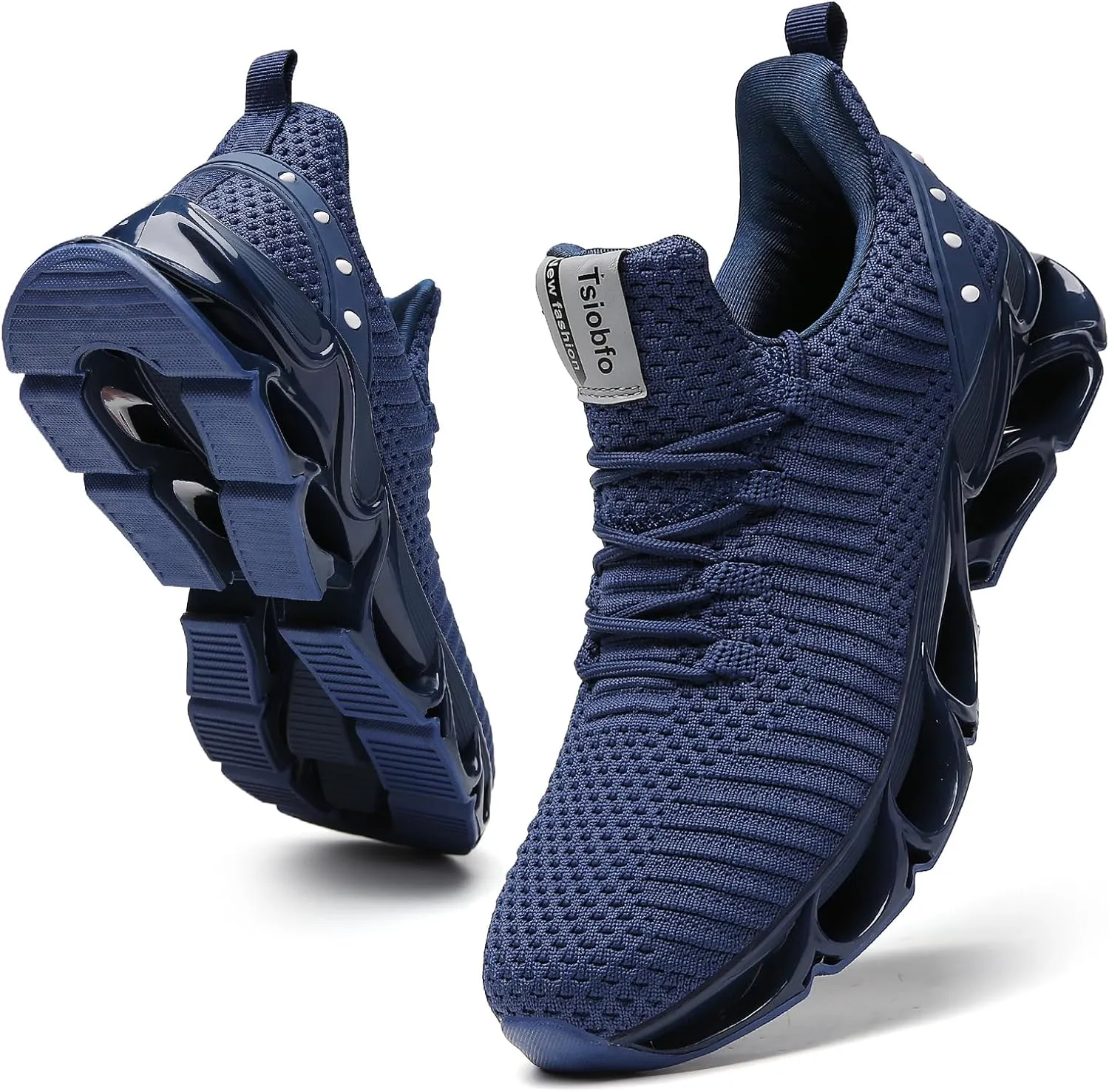 FRSHANIAH Men Athletic Shoes Breathable Running Shoes Non-Slip Fashion Sneakers