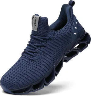 FRSHANIAH Men Athletic Shoes Breathable Running Shoes Non-Slip Fashion Sneakers