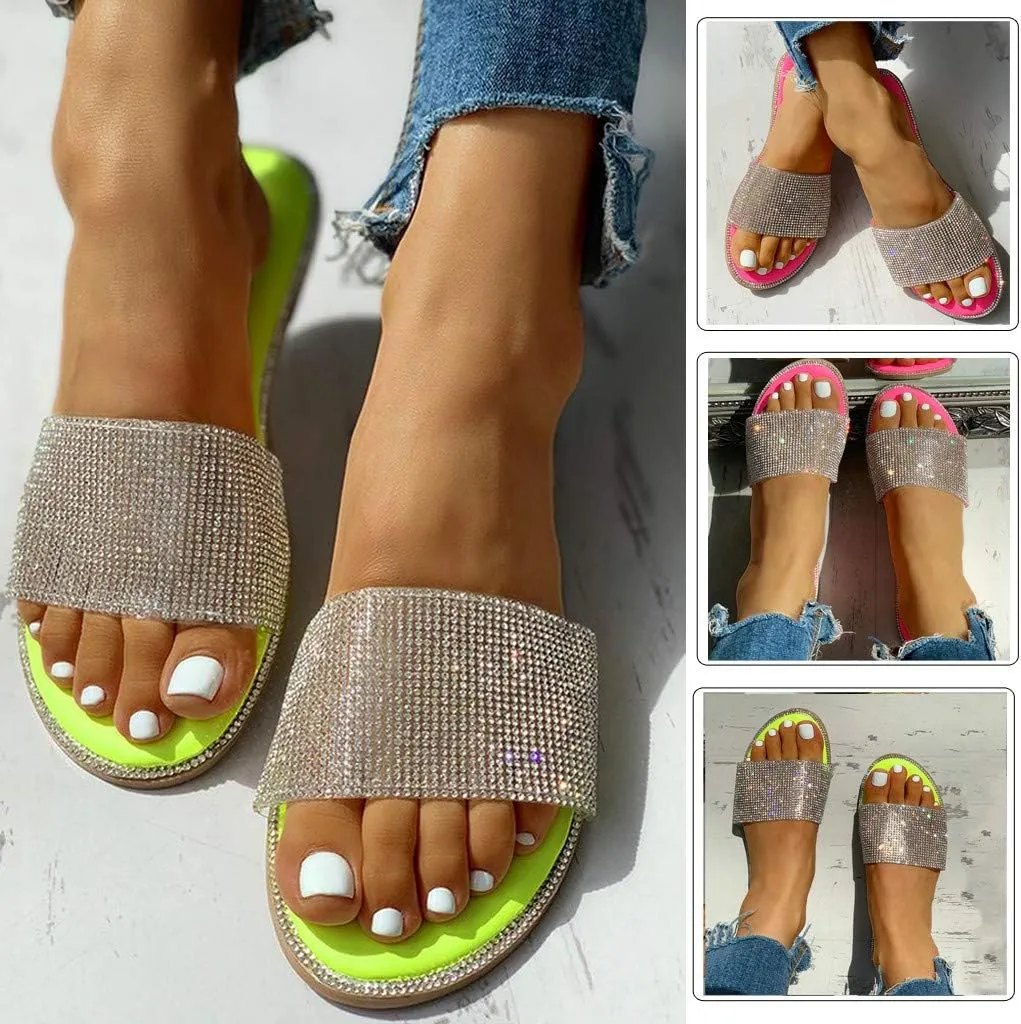 Gibobby Womens Sandals Comfortable Flat Summer Platform Toe Ring Wedge Sandals Shoes, Women's Casual Beach Travel Shoes, Black, Women's Size