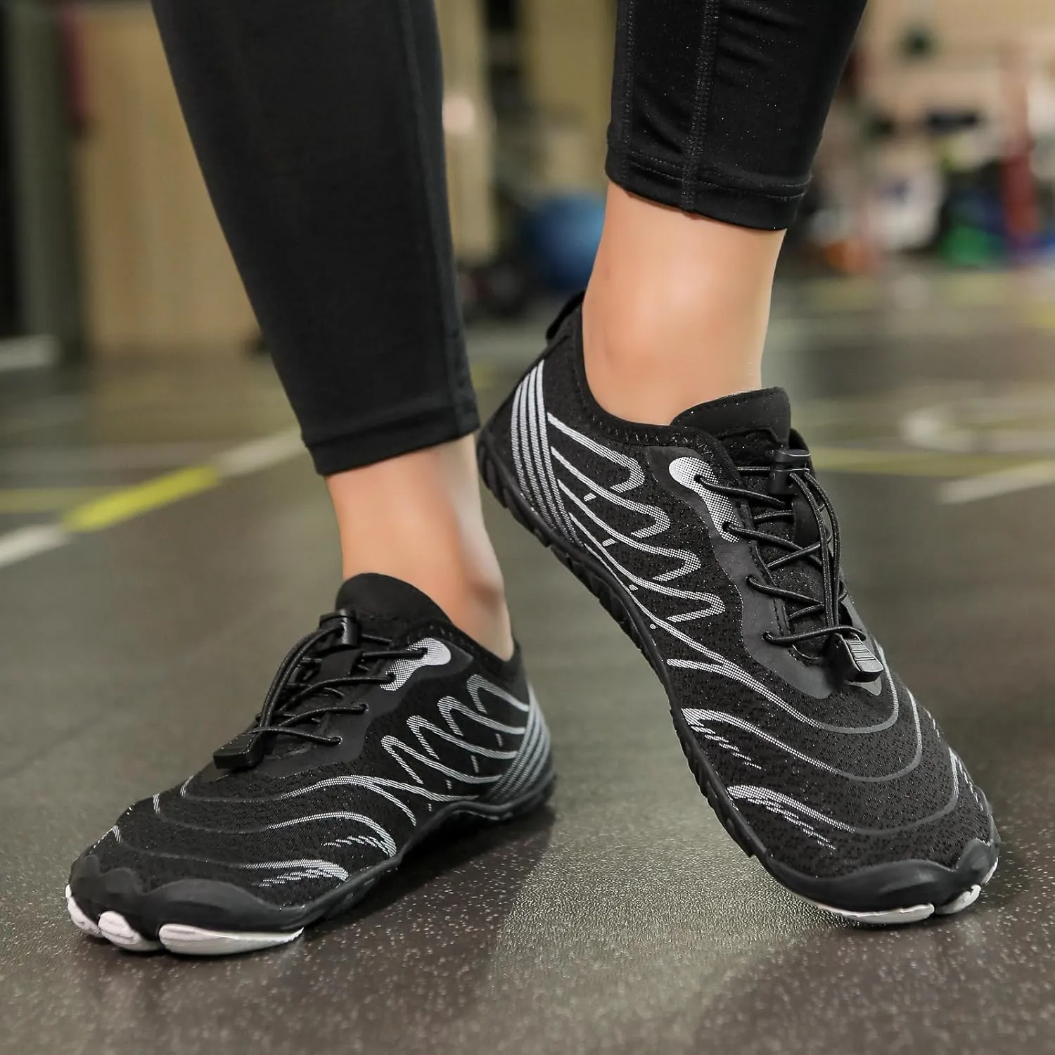 Hiking Footwear Barefoot Womens Mens Hike Barefoot Shoes Footwear Pro Barefoot Shoes with Wide Toe Box Healthy & Non-Slip Barefoot Shoes Unisex Quick Dry Zero Drop Trail Running Shoes Sneakers