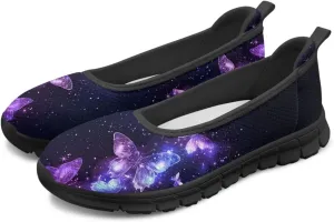 Jeiento Slip On Loafers for Women Lady Casual Walking Shoes Lightweight Breathable Running Shoes