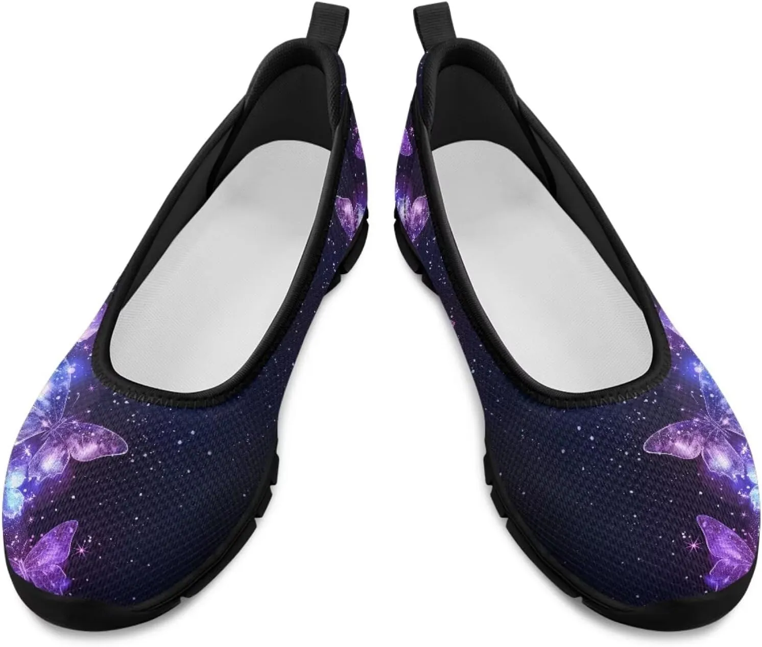 Jeiento Slip On Loafers for Women Lady Casual Walking Shoes Lightweight Breathable Running Shoes