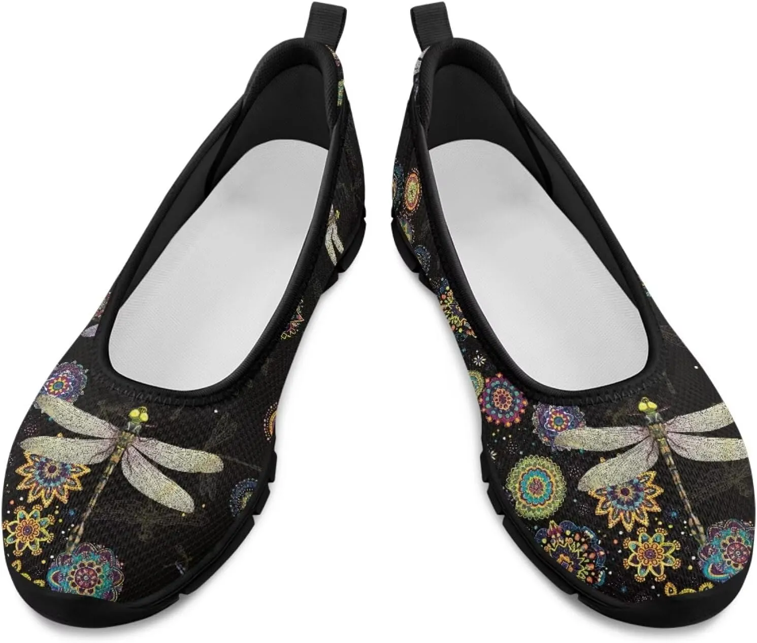 Jeiento Slip On Loafers for Women Lady Casual Walking Shoes Lightweight Breathable Running Shoes