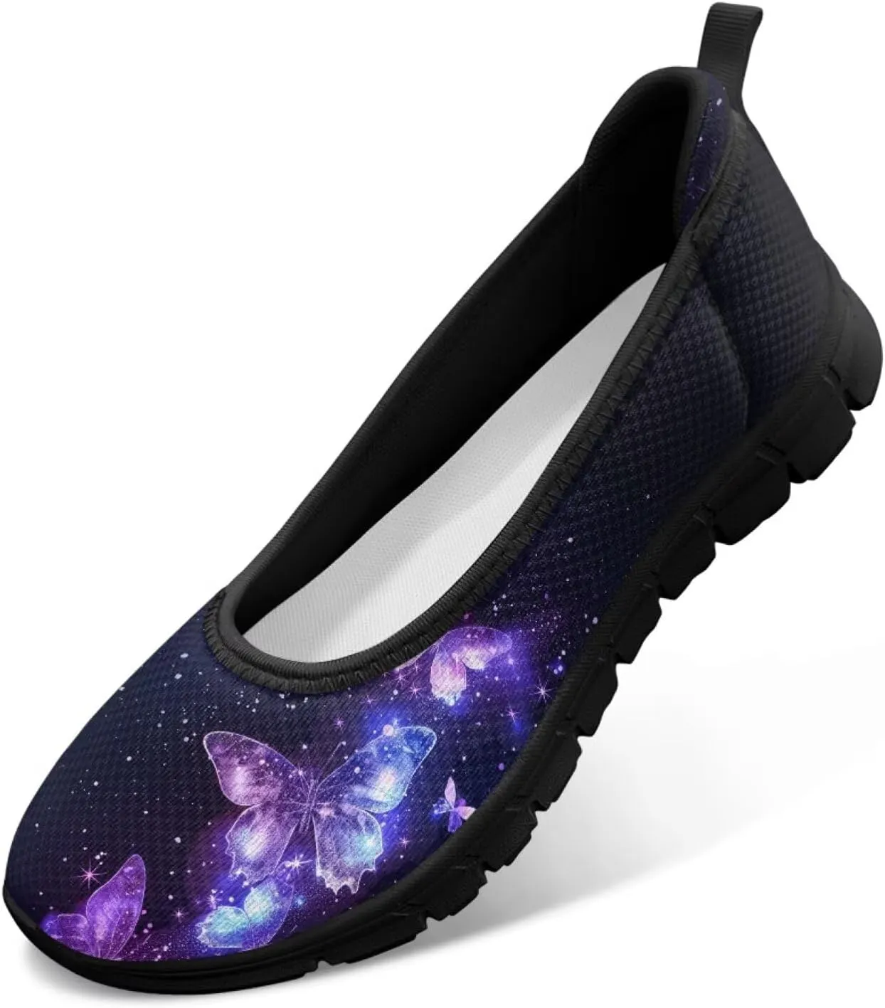 Jeiento Slip On Loafers for Women Lady Casual Walking Shoes Lightweight Breathable Running Shoes