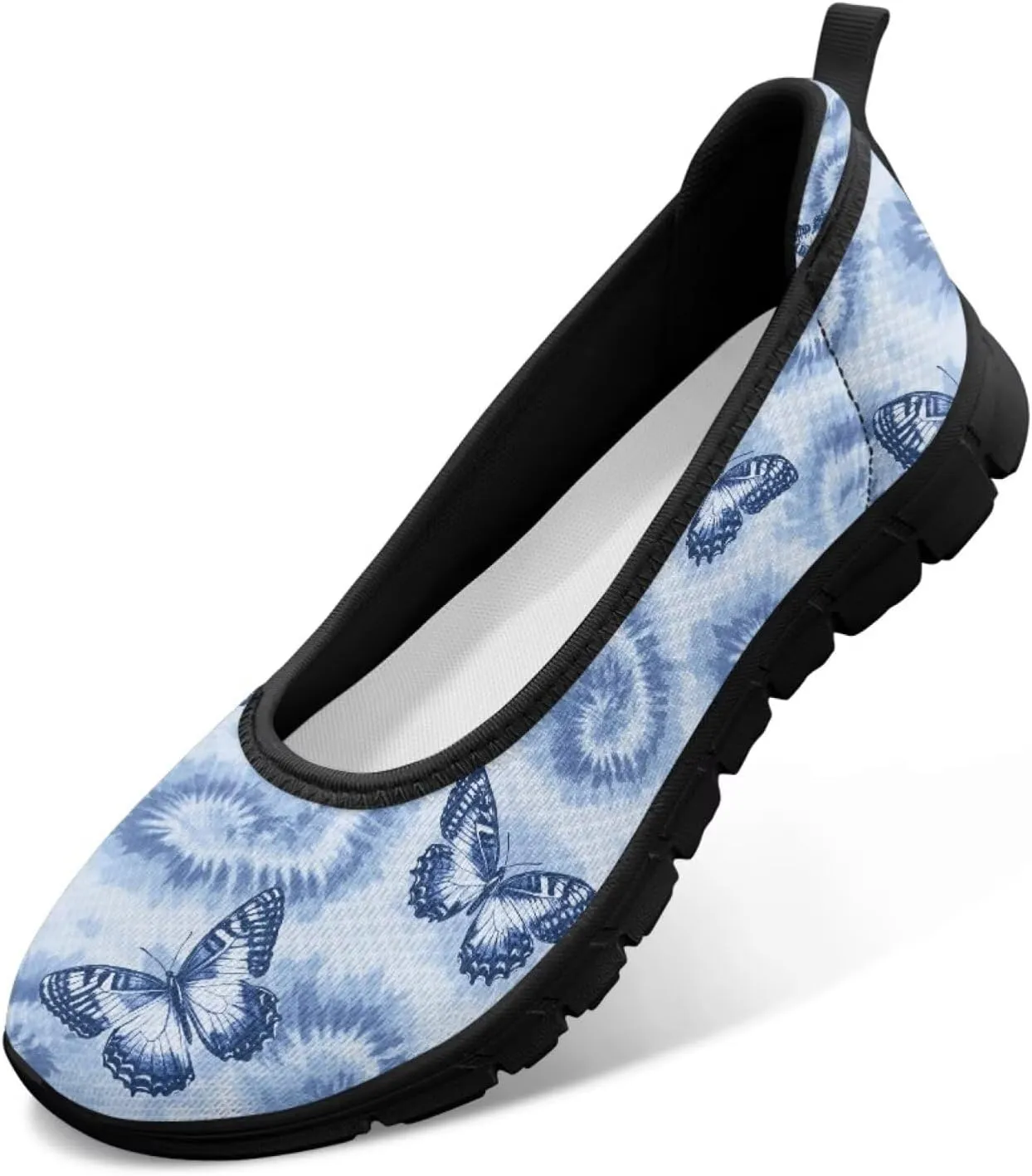 Jeiento Slip On Loafers for Women Lady Casual Walking Shoes Lightweight Breathable Running Shoes