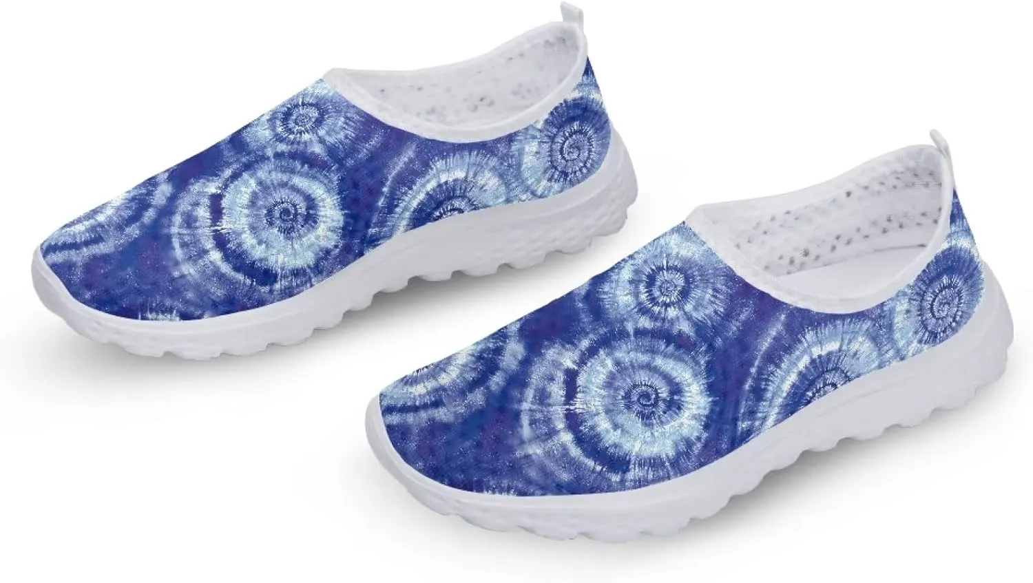 KEIAHUAN Trail Running Shoes Women Lightweight Fashion Casual Mesh Sneakers Flats