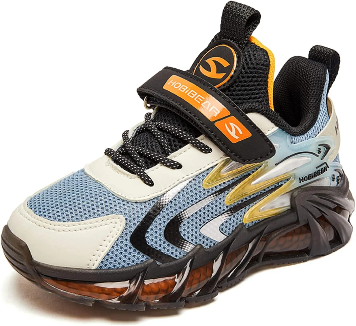Kids Basketball Shoes Boys Air Cushion Non-Slip Sneakers Girls Comfortable Breathable Running Shoes