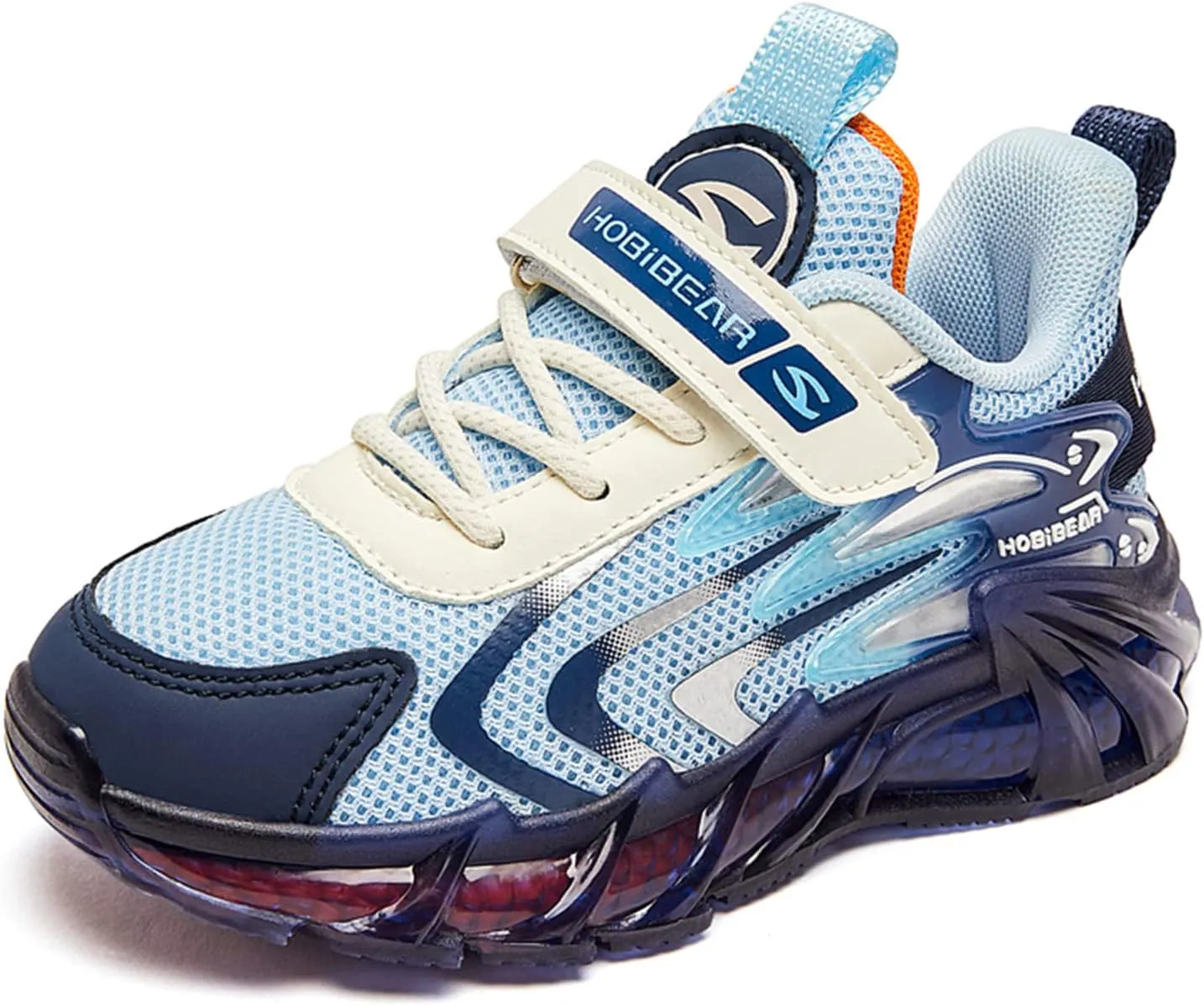 Kids Basketball Shoes Boys Air Cushion Non-Slip Sneakers Girls Comfortable Breathable Running Shoes