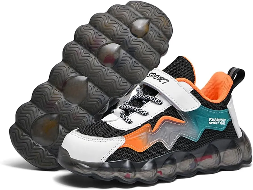 Kids Lightweight Fashion Sneakers Breathable Running Shoes