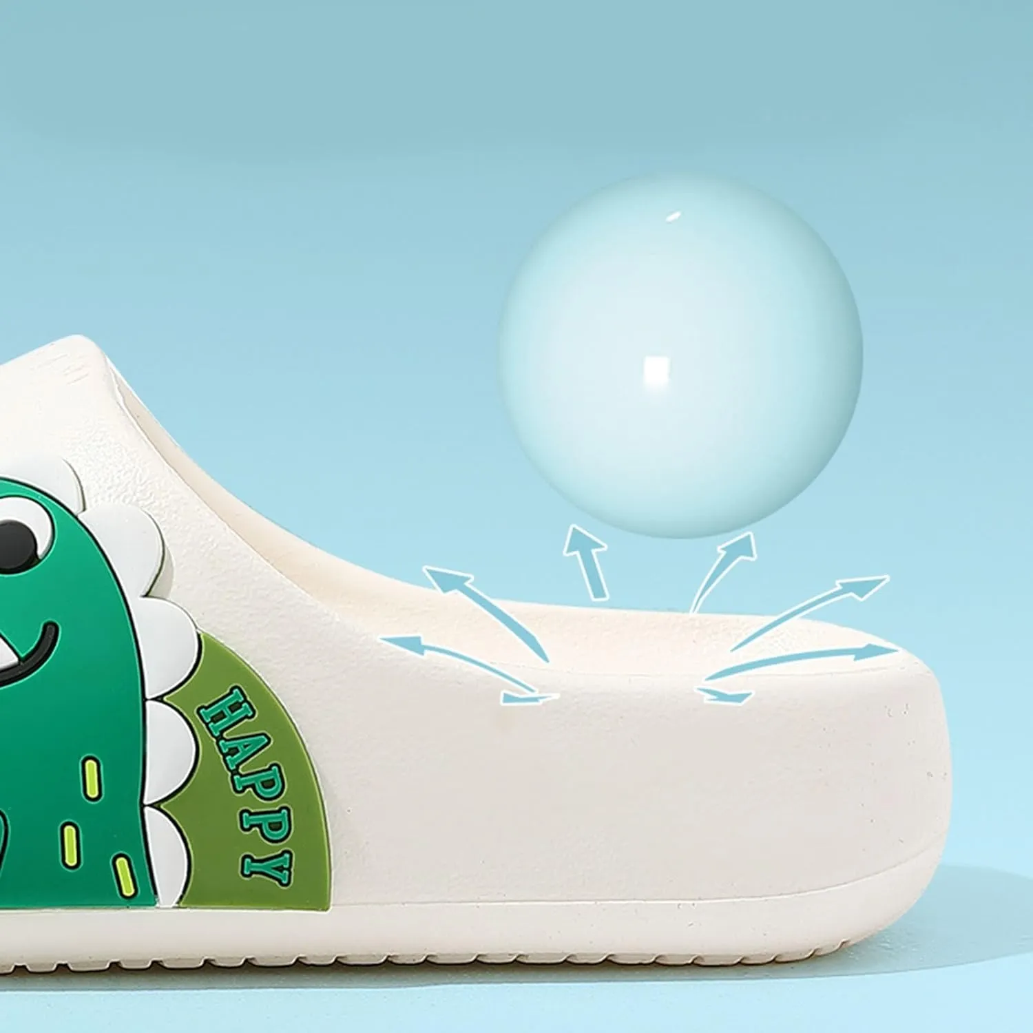 Kids Slides for Girls Boys Toddler Cloud Slides Dinosaur Quick Drying Beach Slides Toddler Pool Shower Flip Flops Slippers