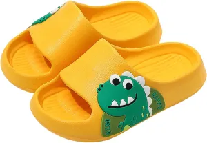 Kids Slides for Girls Boys Toddler Cloud Slides Dinosaur Quick Drying Beach Slides Toddler Pool Shower Flip Flops Slippers
