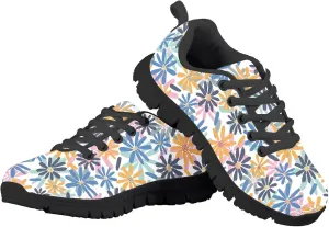 Kids Sneakers Lightweight Washable Fashion Breathable Running Shoes Girls Athletic Shoes Lace-up Sneaker