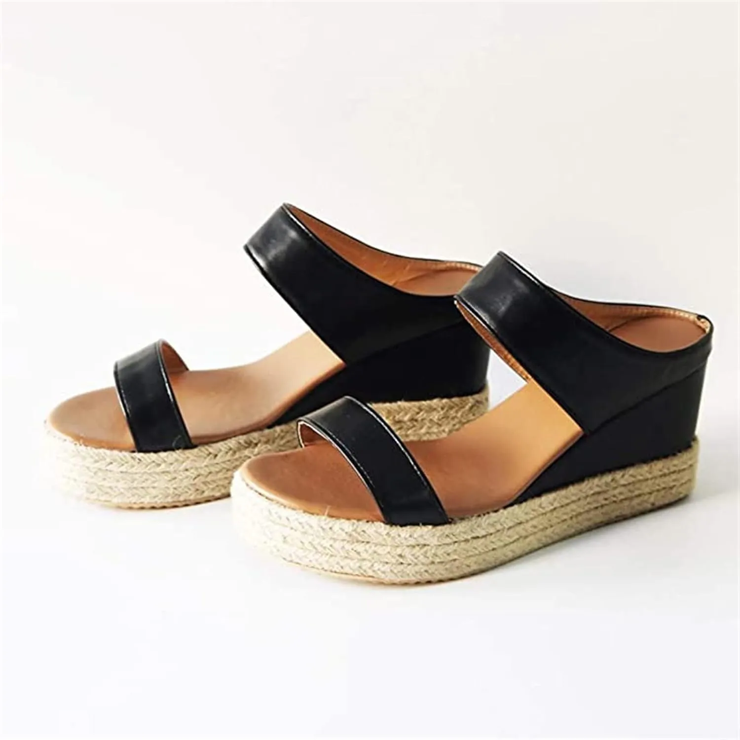 Ladmiple Sandals for Women Dressy Summer,Women's 2023 Casual Cute Bow Knot Beach Flip Flops Comfy Platform Shoes Sandals