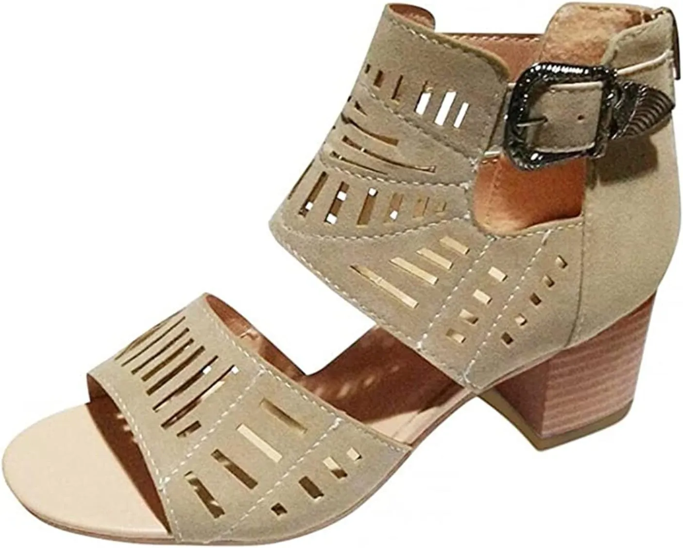 Ladmiple Summer Sandals for Women 2023 Dressy Espadrilles Wedge Shoes Open Toe Wedges Comfy Travel Casual Slip On Sandal