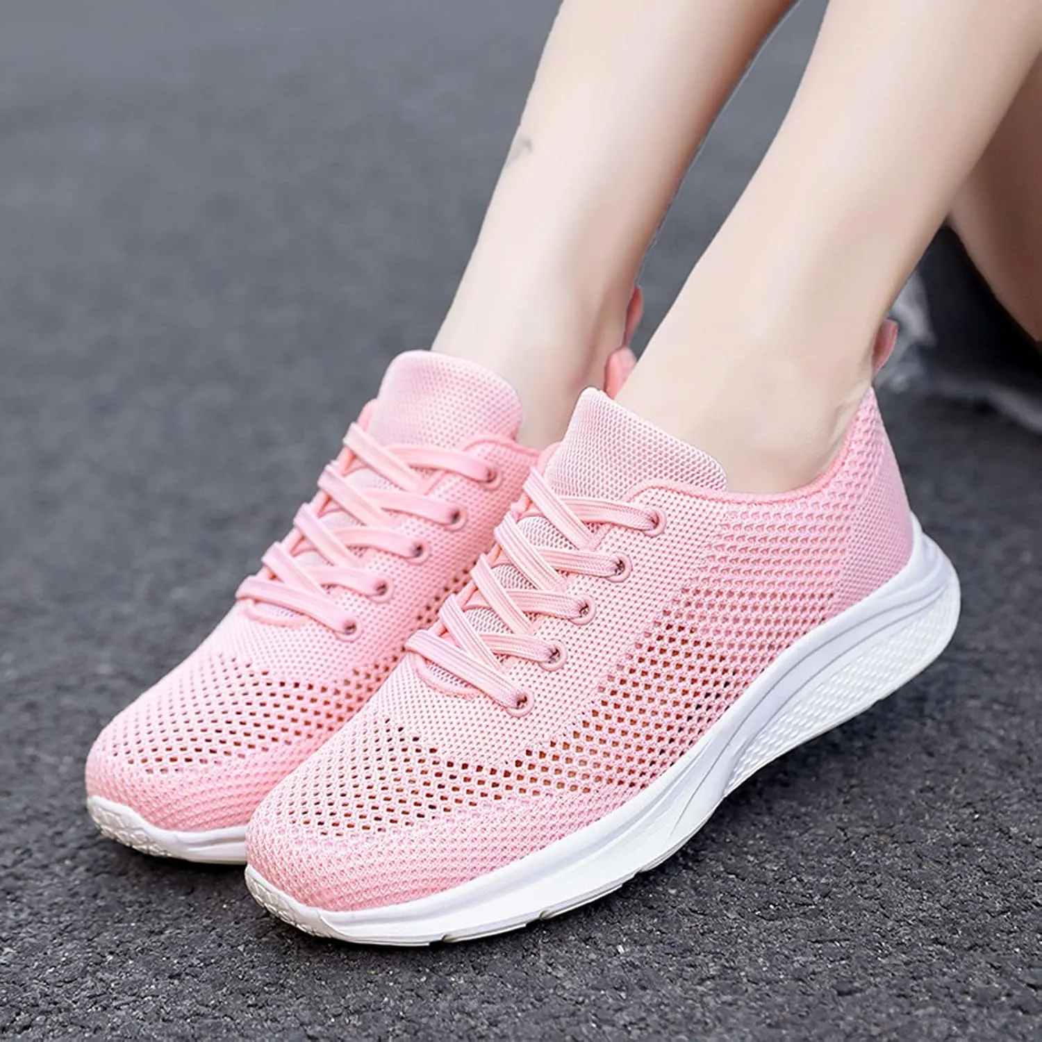 Men Mesh Sneaker Orthopedic Casual Sneaker with Arch Support Wide Width Running Shoes Comfortable Breathable Lightweight Walking Shoes