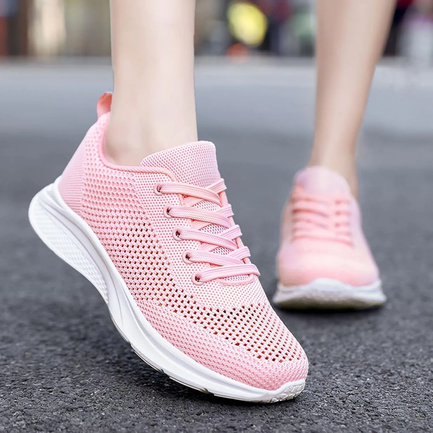 Men Mesh Sneaker Orthopedic Casual Sneaker with Arch Support Wide Width Running Shoes Comfortable Breathable Lightweight Walking Shoes