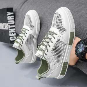 Men's Breathable Mesh Sneakers Casual Shoes for Hiking, Outdoor, Daily Wear