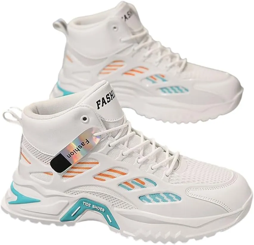 Men's Breathable Mesh Sneakers - Stylish Casual Sneakers Comfortable for Walking, Jogging