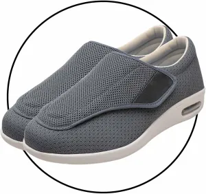 Orthopedic Shoes for Mens Running Walking Slip On Sneakers Plantar Fasciitis Supportive Fashion Boat Shoes for Flat Feet Comfortable Slip-On Sneakers