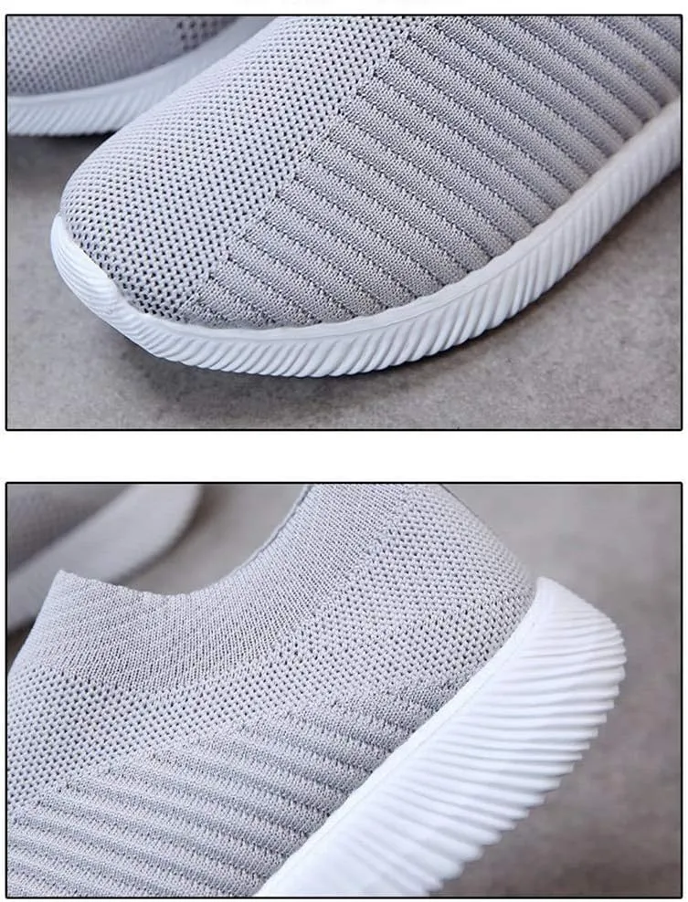 Rojeam Unisex Trainers Men Women Breathable Running Shoes for Casual Sports Gym Jogging Fitness Walking