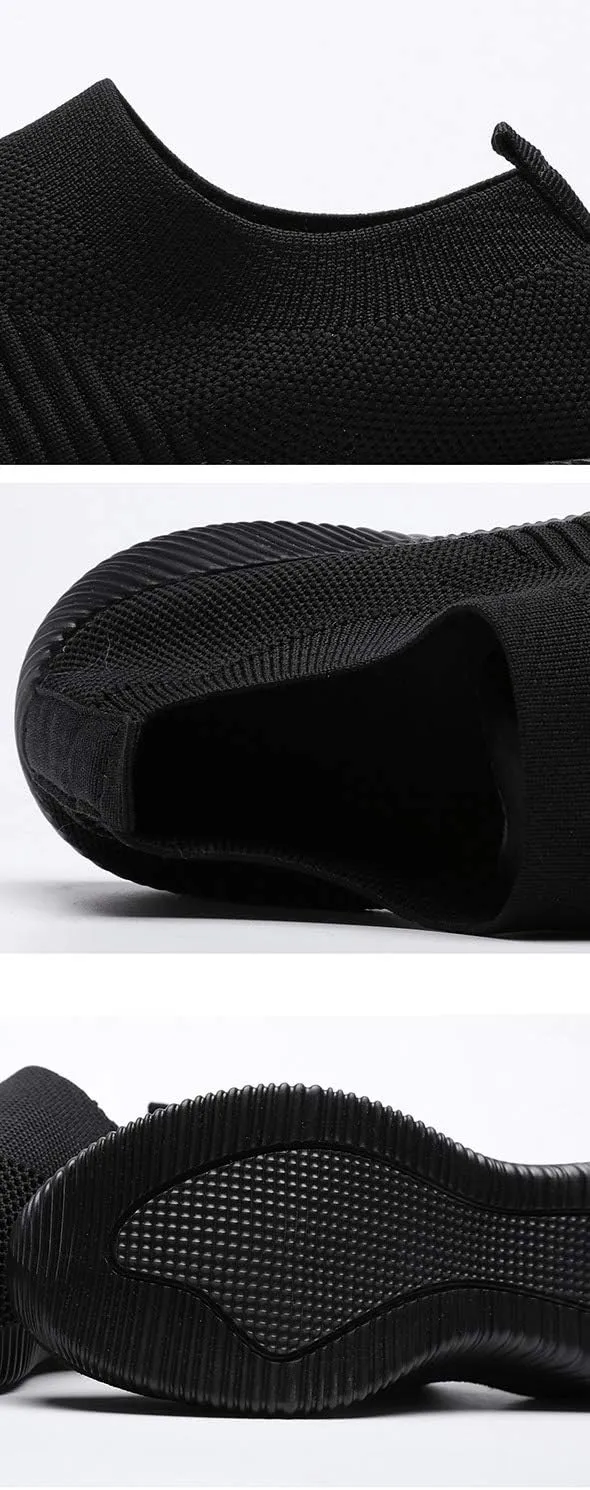 Rojeam Unisex Trainers Men Women Breathable Running Shoes for Casual Sports Gym Jogging Fitness Walking