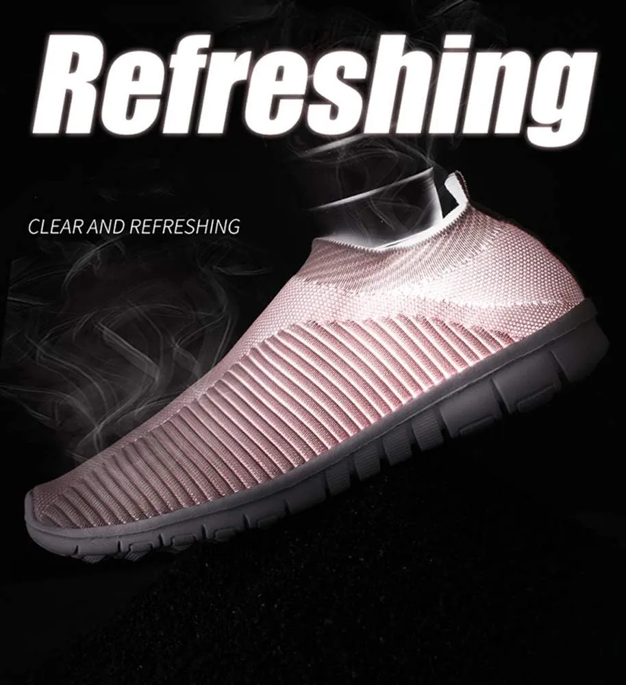 Rojeam Unisex Trainers Men Women Breathable Running Shoes for Casual Sports Gym Jogging Fitness Walking