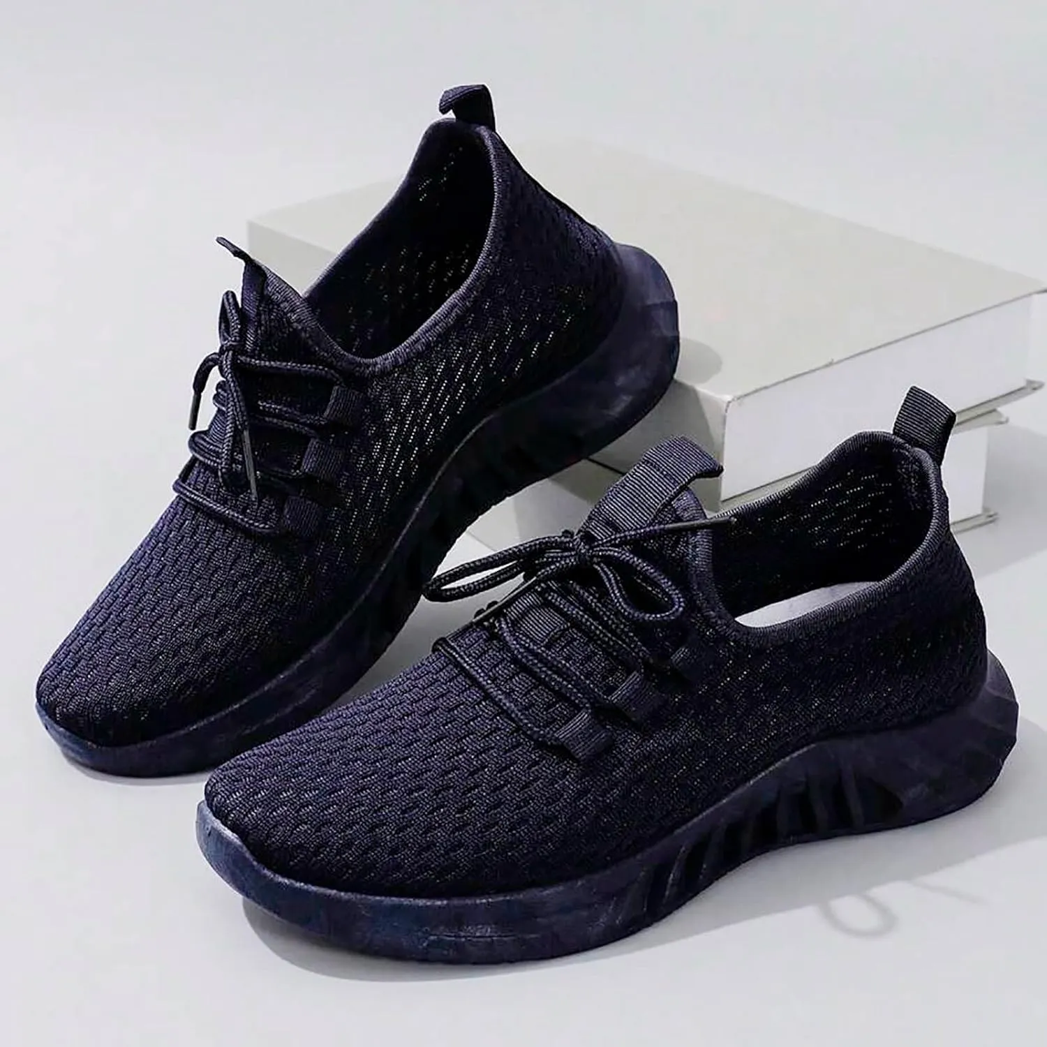 Running Shoes for Women,Womens Athletic Shoes Casual Lace Up Platform Sneakers for Women Breathable Walking Sneakers