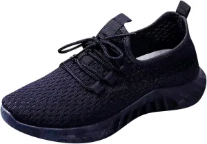 Running Shoes for Women,Womens Athletic Shoes Casual Lace Up Platform Sneakers for Women Breathable Walking Sneakers