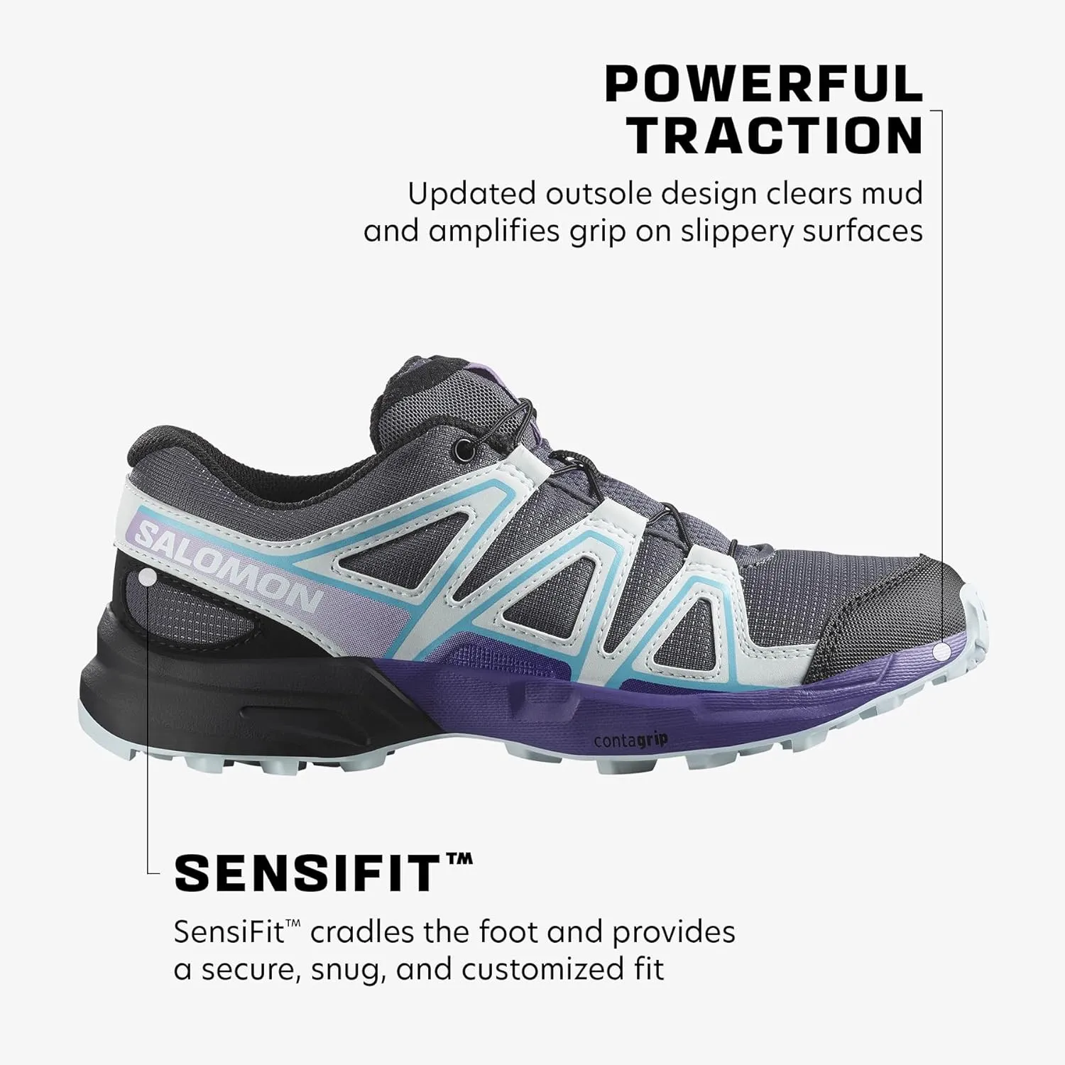 Salomon Unisex Junior’s Speedcross Trail Running Shoes for Kids