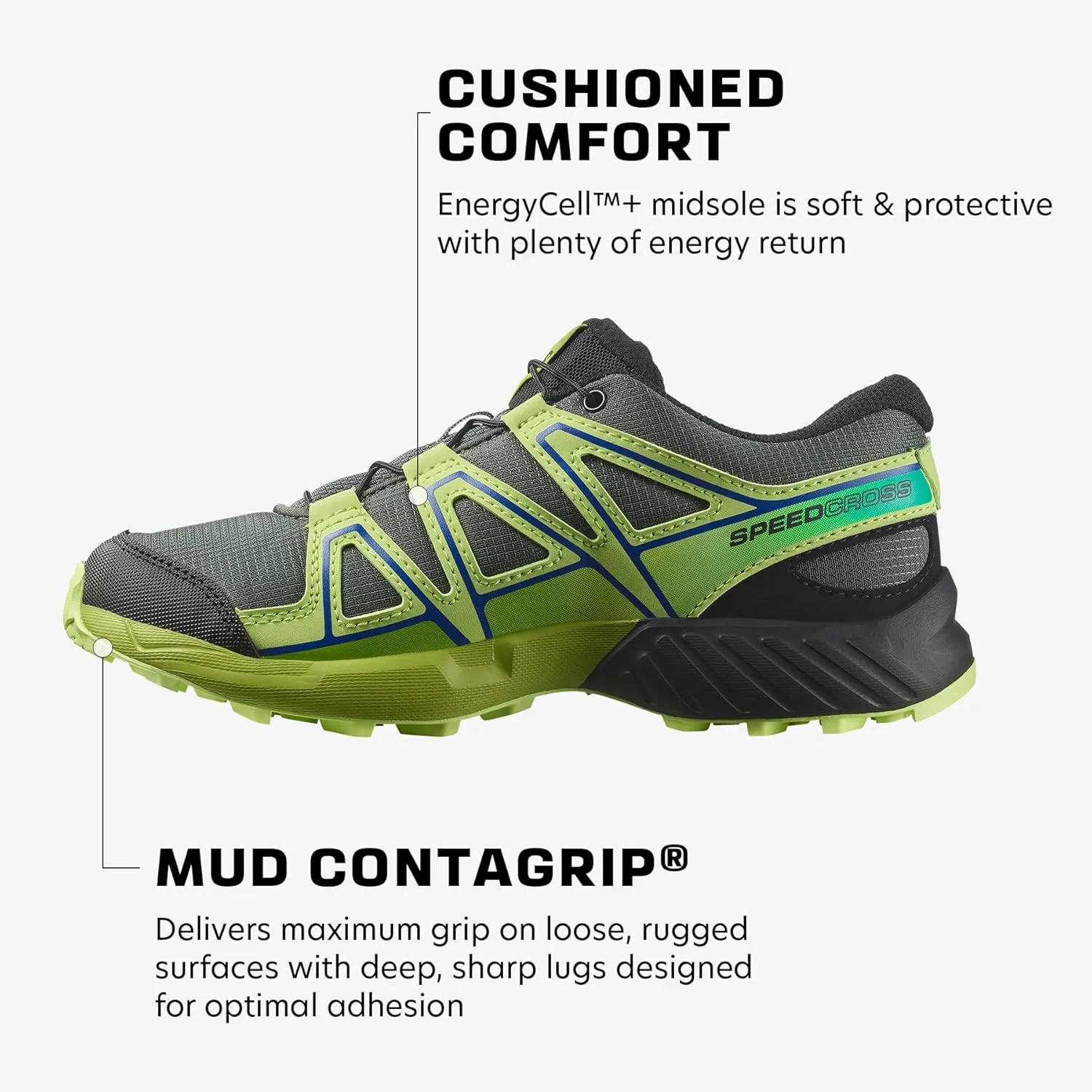 Salomon Unisex Junior’s Speedcross Trail Running Shoes for Kids
