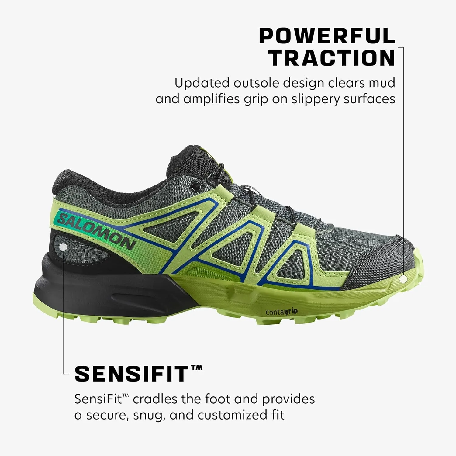 Salomon Unisex Junior’s Speedcross Trail Running Shoes for Kids