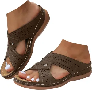 Sandalias para Mujer Elegantes, Flip Flops for Women Summer Beach Casual Sandals Comfortable Comfy Flip Flops